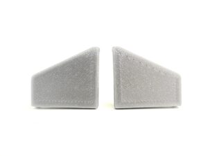 Curtain Track End Cap Silver / Aluminum Color Fits Airstream 200784 200785