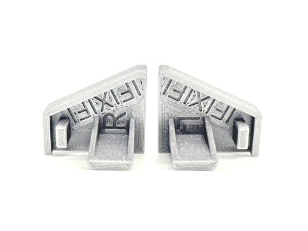 Curtain Track End Cap Silver / Aluminum Color Fits Airstream 200784 200785 - Image 3