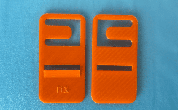 Airing Card (pair) for Dometic 3850781026 Hi-Vis Orange Top